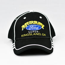 Load image into Gallery viewer, Racing Design Black Chino Twill Semi-Pro Snap-Back Cap