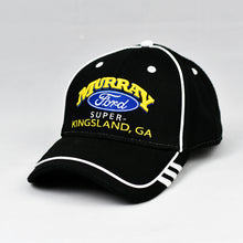 Load image into Gallery viewer, Racing Design Black Chino Twill Semi-Pro Snap-Back Cap