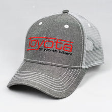Load image into Gallery viewer, Grey Chambray Semi-Pro Snap-Back Trucker