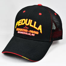 Load image into Gallery viewer, Black w/ Red Trims Semi-Pro Trucker