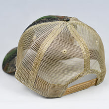 Load image into Gallery viewer, Real Tree & Khaki Semi-Pro Snap-Back Trucker