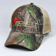 Load image into Gallery viewer, Real Tree & Khaki Semi-Pro Snap-Back Trucker