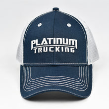 Load image into Gallery viewer, Navy & Grey Semi-Pro Trucker