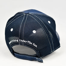 Load image into Gallery viewer, Navy Rip-Stop & Black Air-Mesh Semi-Pro Trucker