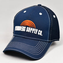 Load image into Gallery viewer, Navy Rip-Stop & Black Air-Mesh Semi-Pro Trucker