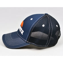 Load image into Gallery viewer, Navy Rip-Stop & Black Air-Mesh Semi-Pro Trucker