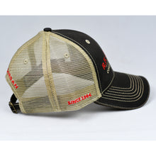 Load image into Gallery viewer, Wax Cotton-Polyester & Khaki Semi-Pro Buckle-Back Trucker