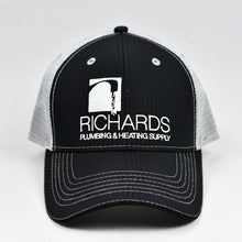 Load image into Gallery viewer, Black Rip-Stop & Grey Semi-Pro Trucker