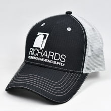 Load image into Gallery viewer, Black Rip-Stop & Grey Semi-Pro Trucker