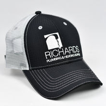 Load image into Gallery viewer, Black Rip-Stop & Grey Semi-Pro Trucker