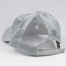 Load image into Gallery viewer, Heather Grey & Grey Mesh Semi-Pro Trucker