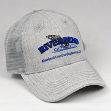 Load image into Gallery viewer, Heather Grey & Grey Mesh Semi-Pro Trucker