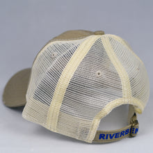 Load image into Gallery viewer, Khaki & Stone Buckle-Back Dad-Cap Trucker
