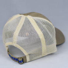 Load image into Gallery viewer, Khaki & Stone Buckle-Back Dad-Cap Trucker