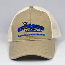 Load image into Gallery viewer, Khaki & Stone Buckle-Back Dad-Cap Trucker