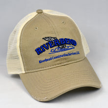 Load image into Gallery viewer, Khaki & Stone Buckle-Back Dad-Cap Trucker