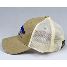 Load image into Gallery viewer, Khaki & Stone Buckle-Back Dad-Cap Trucker