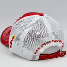 Load image into Gallery viewer, Red Chino Twill & White Semi-Pro Trucker