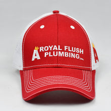 Load image into Gallery viewer, Red Chino Twill & White Semi-Pro Trucker