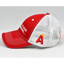 Load image into Gallery viewer, Red Chino Twill & White Semi-Pro Trucker