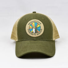 Load image into Gallery viewer, Olive & Khaki Semi-Pro Trucker