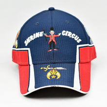 Load image into Gallery viewer, Navy & Red Rip-Stop Sport Design Cap