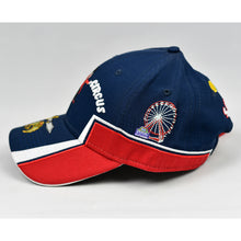 Load image into Gallery viewer, Navy & Red Rip-Stop Sport Design Cap
