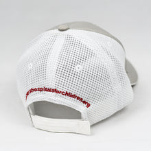 Load image into Gallery viewer, Light Grey Rip-Stop & White Air-Mesh Semi-Pro Trucker