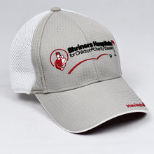 Load image into Gallery viewer, Light Grey Rip-Stop & White Air-Mesh Semi-Pro Trucker
