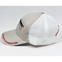 Load image into Gallery viewer, Light Grey Rip-Stop & White Air-Mesh Semi-Pro Trucker