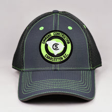 Load image into Gallery viewer, Charcoal Rip-Stop & Charcoal Air-Mesh Semi-Pro Trucker
