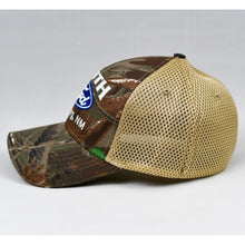 Load image into Gallery viewer, Real Tree Camo & Khaki Air-Mesh Semi-Pro Flex-Fit Trucker