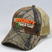 Load image into Gallery viewer, Real Tree Camo & Khaki Semi-Pro Trucker