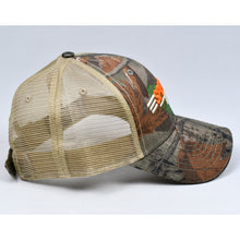 Load image into Gallery viewer, Real Tree Camo & Khaki Semi-Pro Trucker