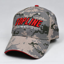 Load image into Gallery viewer, Desert Digital Camo w/ Red Trims Semi-Pro Cap
