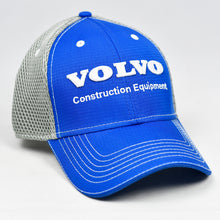 Load image into Gallery viewer, Royal Blue Rip-Stop & Grey Air-Mesh Semi-Pro Trucker