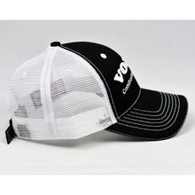 Load image into Gallery viewer, Black Chino Twill & White Semi-Pro Trucker