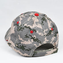Load image into Gallery viewer, Desert Digital Camo w/ Red Trims Semi-Pro Cap