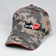 Load image into Gallery viewer, Desert Digital Camo w/ Red Trims Semi-Pro Cap