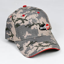 Load image into Gallery viewer, Desert Digital Camo w/ Red Trims Semi-Pro Cap