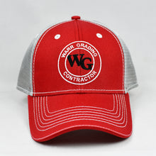 Load image into Gallery viewer, Red & Grey Semi-Pro Trucker