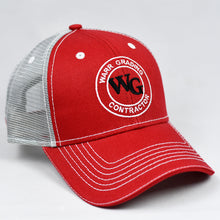 Load image into Gallery viewer, Red & Grey Semi-Pro Trucker