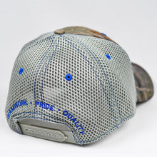 Load image into Gallery viewer, Ream Tree Camo & Grey Air-Mesh Semi-Pro Snap-Back Trucker