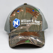 Load image into Gallery viewer, Ream Tree Camo & Grey Air-Mesh Semi-Pro Snap-Back Trucker