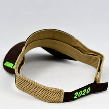 Load image into Gallery viewer, Suede Cotton & Khaki Air-Mesh Visor