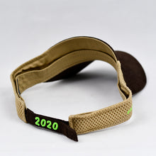 Load image into Gallery viewer, Suede Cotton & Khaki Air-Mesh Visor