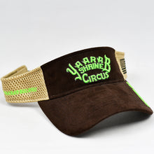 Load image into Gallery viewer, Suede Cotton & Khaki Air-Mesh Visor