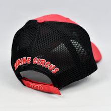 Load image into Gallery viewer, Red Rip-Stop & Black Air-Mesh Semi-Pro Trucker