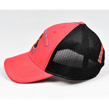 Load image into Gallery viewer, Red Rip-Stop & Black Air-Mesh Semi-Pro Trucker