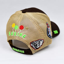 Load image into Gallery viewer, Suede Cotton & Khaki Air-Mesh Semi-Pro Trucker